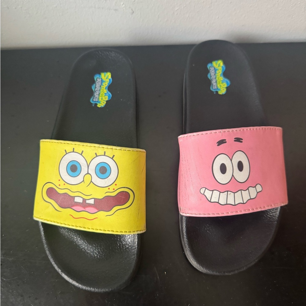 SpongeBob SquarePants Kids Sandals - Yellow and Pink